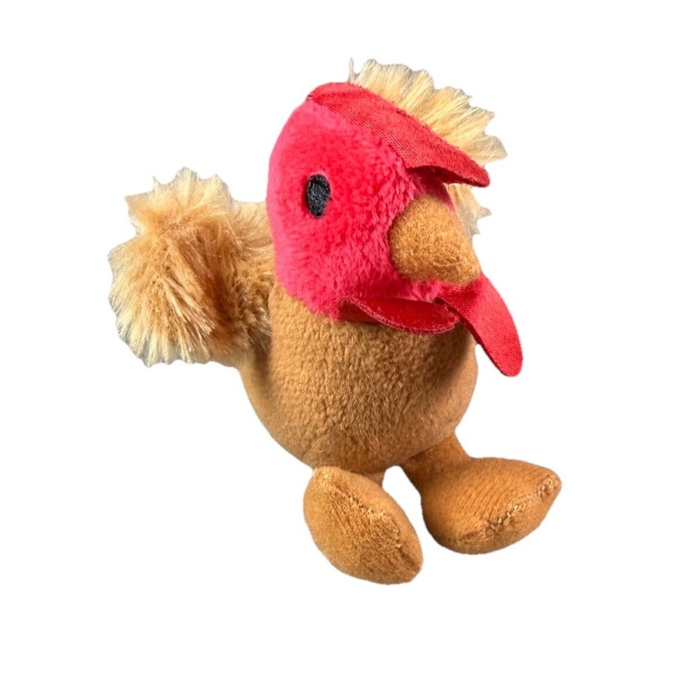 Bass Pro Shops Beenie Bag Bean for‎ Baby Rooster Makes Crowing Sound - Picture 4 of 4